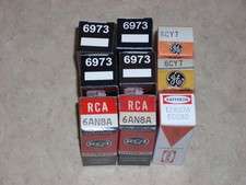ROCKOLA JUKEBOX AMPLIFIER TUBE KIT FOR MODELS 1468 AND 1475 STEREO ONLY picture