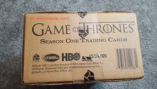 Rittenhouse Game of Thrones Season 1 Factory Sealed Hobby Case (12 boxes) Rare picture