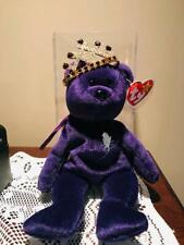 Retired Ty Princess Diana Beanie Baby 1st Edition (1997) with crown and case picture
