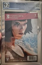 Mirror's Edge #1 PGX 9.2  (Wildstorm Comic 2008) ULTRA RARE NEWSSTAND picture