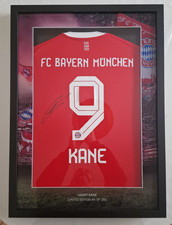 HARRY KANE ADIDAS SIGNED SHIRT ADIDAS BAYERN MUNICH LIMITED EDITION 84/150 + COA picture