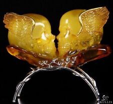 Feb 1, 2015 ACSAD (A Crystal Skull a Day) - Angel's Whispers - Baltic Amber picture