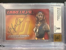 2003 Topps Daredevil Jennifer Garner Autograph /50 On Card Auto BGS 10 Elektra picture