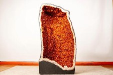 AAA-Grade Madeira Citrine Cathedral Geode – X-Large - 108 Lb - 28 In. picture