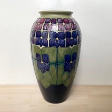 Moorcroft Moorcraft Flower Vase Art Nouveau Moorcroft Exam) William Morris picture