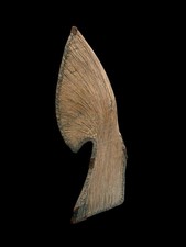 Rare Vintage African Namji Dowayo War Shield, Cameroon 48”Tall Jim Willis picture