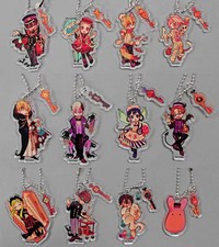 Jibaku Shonen Hanako-kun Keychain Set 12 Acrylic Mascots Collectible picture