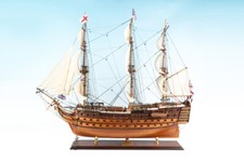 SEACRAFT GALLERY Wooden Model Ship Boat HMS Victory 95cm Extremely Detailed picture