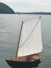 Clint Chase Custom Wooden Sailing Dory picture