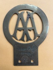 Badge automobile auto car club British AA Secretary Stenson Cooke circa 1906 picture