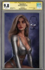 SACRED SIX #1 CGC 9.8 SS SIGNED REMARK SKETCH WILL JACK VIRGIN VARIANT COVER A picture