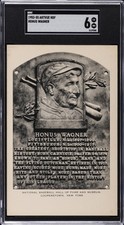 1953-55 ARTVUE HOF POST CARD HONUS WAGNER SGC 6 picture