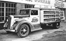 Ardmore PA Pepsi-Cola Bottling Autocar Truck RPPC picture