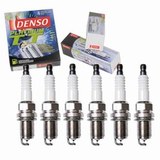 6 pc DENSO Platinum TT Spark Plugs for Isuzu Rodeo 3.2L V6 1997-2004 | Platin... picture