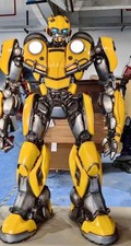 [In Stock] New 1/2 Bumblebee movie LED Resin Statue Collectibles picture