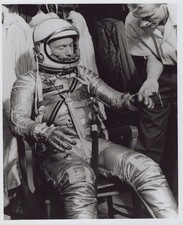 Mercury Astronaut Scott Carpenter Pressure Suit Check 1961 - Original NASA Photo picture