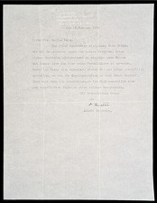 Albert Einstein Authentic Signed 8.5x11 1955 Typed Letter PSA/DNA #AH02836 picture