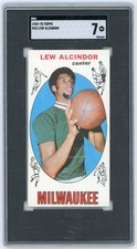 1969-70 TOPPS LEW ALCINDOR SGC 7 picture