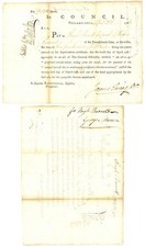 Hazens Regiment - John Nicholson Signed Certificate Paying Interest on Depreci picture
