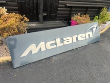 VERY RARE 2000’s MCLAREN ILLUMINATED DEALER SIGN SHOWROOM GARAGE SIGN WORKSHOP picture
