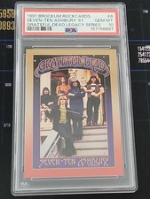 1991 BROCKUM ROCKCARDS GRATEFUL DEAD LEGACY SERIES SEVEN-TEN ASHBURY 1967 PSA 10 picture