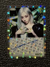 WINTER AESPA Complex 2026 GAS Autograph AUTO Cracked Ice 08/10 Lemonade  SIGNED picture