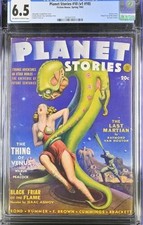 Planet Stories 1942 Spring #10. CGC 6.5. Classic 