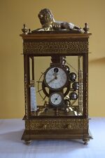 Rare Vintage French Style Mystery 8 Day Waterwheel Rolling Ball Industrial Clock picture