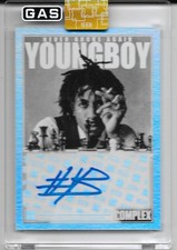 2026 GAS x Complex NBA Never Broke Again Youngboy Silver FOIL AUTO RC #CYB 14/20 picture