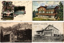 AUSTRIA BERGHÜTTEN MOUNTAIN HUTS Collection 2000 Postcards pre-1950 (L7330) picture