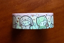 new tcmc the coffee monsterz co spring critters washi tape roll original sealed picture