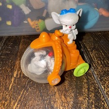 Pinky & The Brain Warner Bros Figurine Vintage Toy 1993 Donate To A Good Family picture
