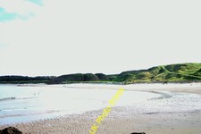 Photo 12x8 Black Foot Portknockie An outcrop on Cullen Sands with the Link c2016 picture