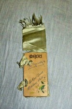 ANTIQUE MENU SAN FRANCISCO INSCRIBED SIGNED MH de YOUNG LUIGI ARDITI PATTI 1884 picture