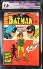 1966 Batman 181 CGC 9.6 A-1 Restored. 1st Appearance of Poison Ivy. Robin picture
