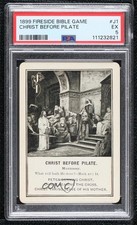 1899 Cincinnati New Testament Game Christ Before Pilate #J1 PSA 5 1v3 picture