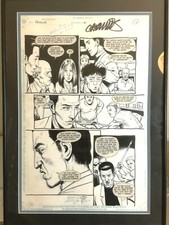 Preacher (1995) #1 Comic Page Original art Steve Dillon Garth Ennis The Boys picture