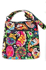 New Disney Exclusive Vera Bradley Midnight with Mickey Black Crossbody Purse picture