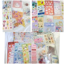 Sanrio Disney Sumikkogurashi ChiiKawa Sticker Set, Assorted Character Labels picture