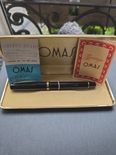RARE FOUNTAIN PEN Omas 557-F Paragon ANTIQUE COLLECTION PEN 14k Nib picture