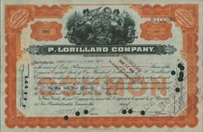 JAMES BUCHANAN DUKE - STOCK CERTIFICATE SIGNED 02/16/1916 picture