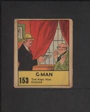 1930's R23 Big Little Book Card G-MAN #153  TOUGH picture