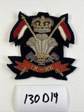 British Army 9th/12th Royal Lancers Badge Patch Insignia Embroidered 130D14 picture