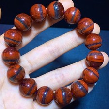 14.6MM Gem Natural Aurora super seven quartz crystal energy bracelet picture