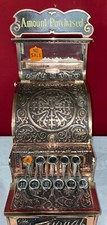STUNNING VERY RARE OLD RESTORED Sm  Mdl 12 Ser. 399567 Brass Nat'l Cash Register picture