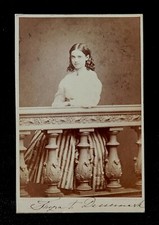 Denmark Princess Thyra Signed Royal Photo CDV to Author Hans Christian Andersen picture