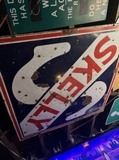 SKELLY Motor Oil Metal Sign Repro Gas Pump Garage Mechanic Shop 12x12