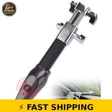 Tevlaphee Steering Wheel Lock with Alarm - Anti-Theft Car Device picture