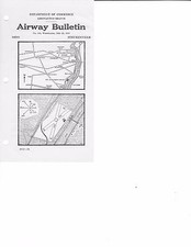 Airway Bulletin No 409, Steubenville Ohio from 1928. picture