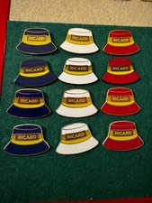 12 Pin's Ricard Bob Blue White Red picture